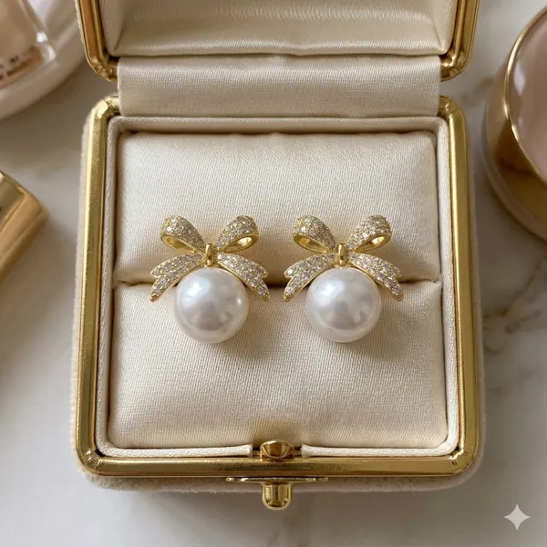 Elegant_Pearl_Drop_Earrings_With_Crystal_Bow_Design