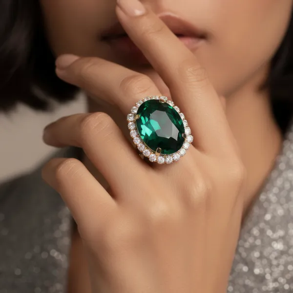 Yatiskar_Green_Emerald_Statement_Ring_(Adjustable_Size)
