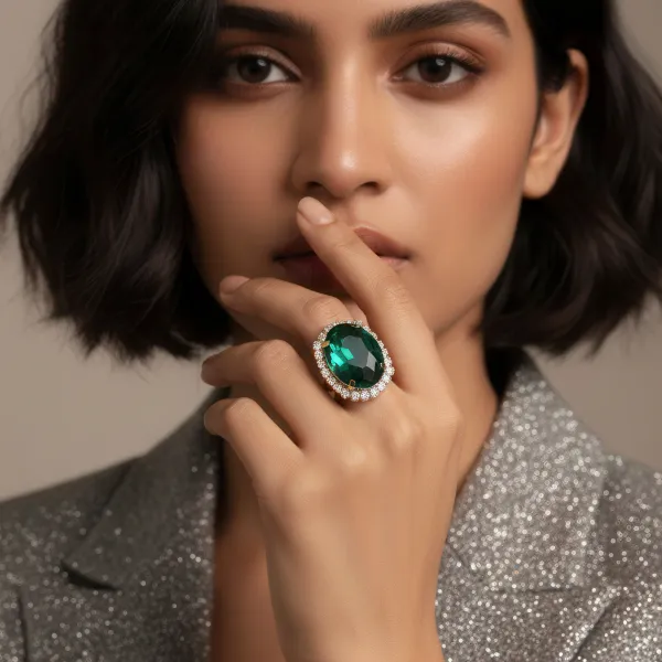 Yatiskar_Green_Emerald_Statement_Ring_(Adjustable_Size)