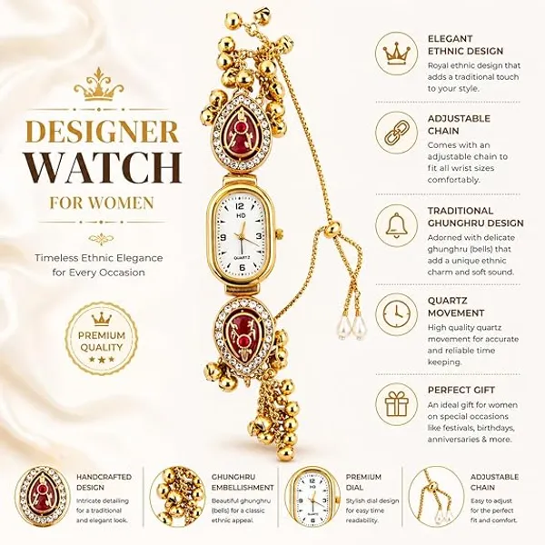 Yatiskar_Kashmiri_Ethnic_Bracelet_Watch_for_Girls_and_Women_|_Traditional_Kundan_&_Meenakari_Work_with_Pearl_Tassels_|_Designer_Jewelry_Wristwatch_for_Weddings,_Festivals_&_Gifting