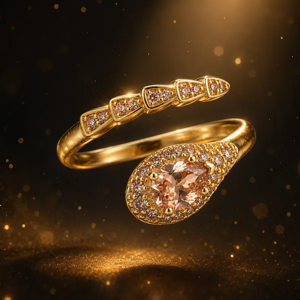 Yatiskar™_Adjustable_Snake_Halo_Adjustable_Gold-Plated_Ring_for_Women
