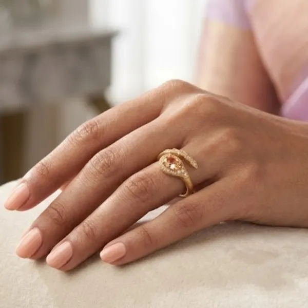 Yatiskar™_Adjustable_Snake_Halo_Adjustable_Gold-Plated_Ring_for_Women