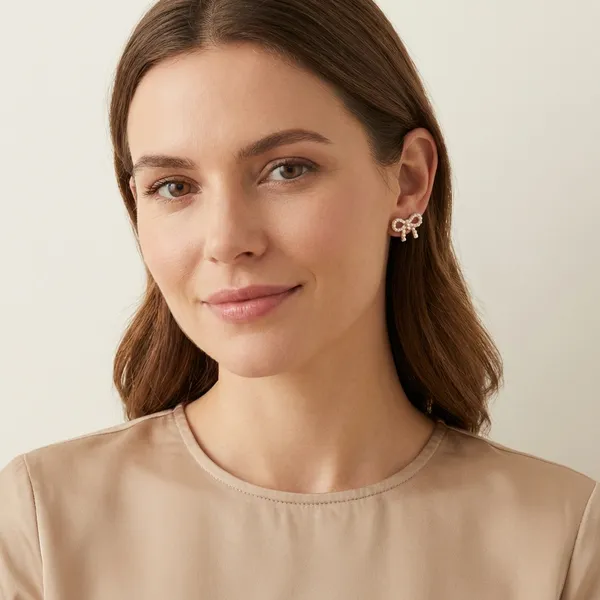 Pearl_Bow_Stud_Earrings_Gold_Tone