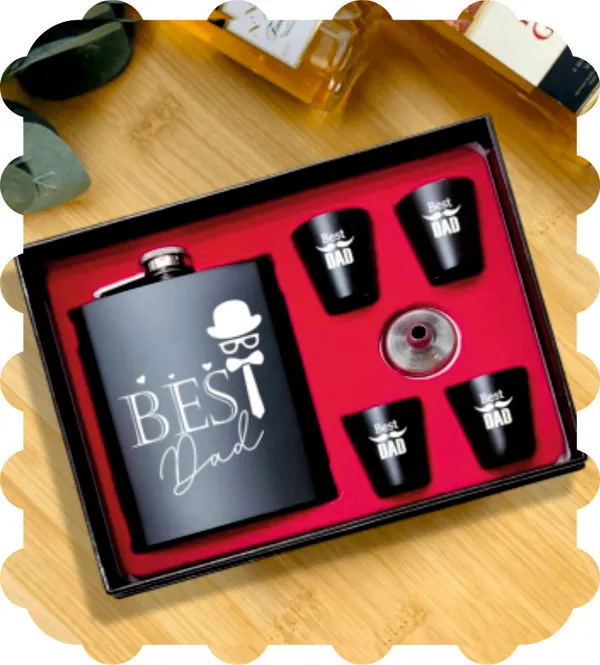 Black_Stainless_Steel_Hip_Flask_Set_For_Groomsmen,_Travel,_Men'S_Gifts_Set_Of_5