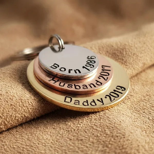 Multicolor_Metal_And_Gold_Plated_Keychain_For_Housewarming,_Couples,_Car_Keys