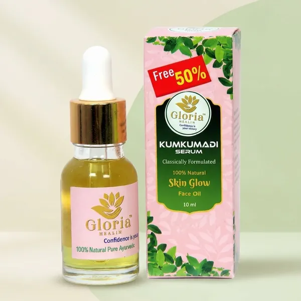 Gloria_Health_Kumkumadi_Serum_-_100%_Natural_Ayurvedic_Face_For_Glowing_Skin_50Ml