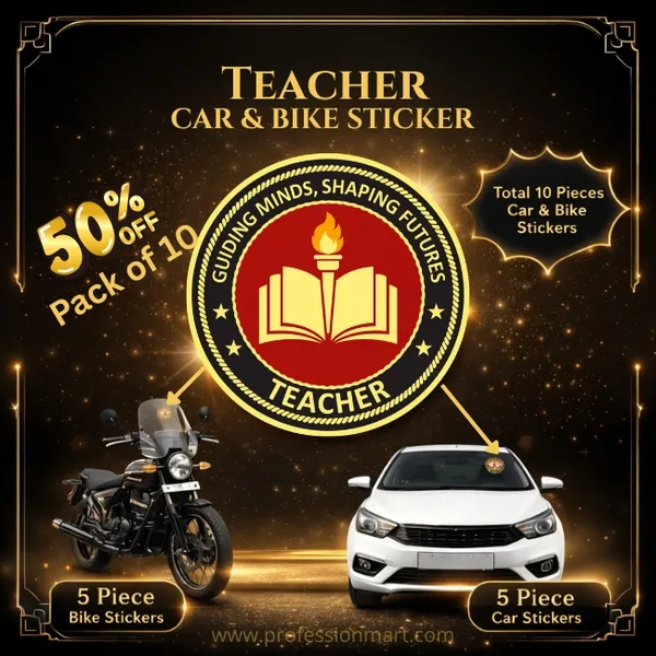 Teacher_Professional_Pride_Car_And_Bike_Sticker_Pack_-_Set_of_10_Premium_Quality_Vehicle_Stickers