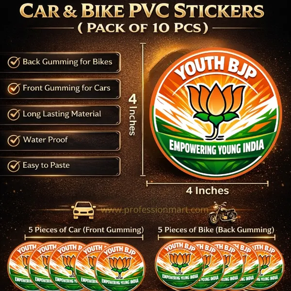 Youth_BJP_Car_And_Bike_Sticker_Pack_-_10_Pieces_(5_Car_+_5_Bike_Stickers)