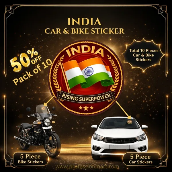 India_Rising_Superpower_Car_And_Bike_Sticker_Pack_(10_Pieces)