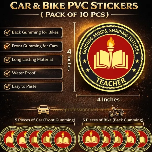 Teacher_Professional_Pride_Car_And_Bike_Sticker_Pack_-_Set_of_10_Premium_Quality_Vehicle_Stickers