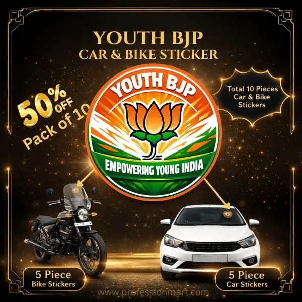 Youth_BJP_Car_And_Bike_Sticker_Pack_-_10_Pieces_(5_Car_+_5_Bike_Stickers)