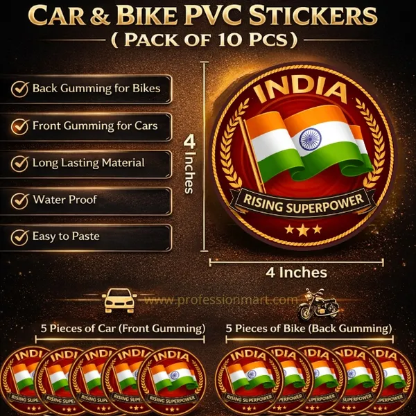 India_Rising_Superpower_Car_And_Bike_Sticker_Pack_(10_Pieces)
