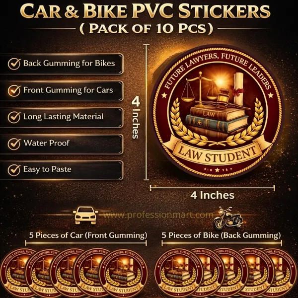 Law_Student_Car_And_Bike_Sticker_Pack_-_Professional_Pride_Emblem_(10_Pieces)