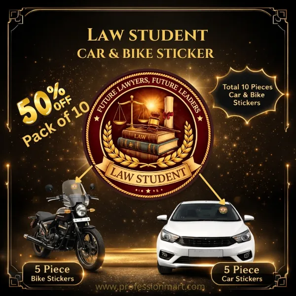 Law_Student_Car_And_Bike_Sticker_Pack_-_Professional_Pride_Emblem_(10_Pieces)