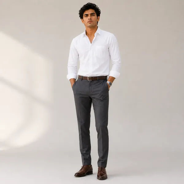 Mens_White_Full_Sleeve_Casual_Shirt