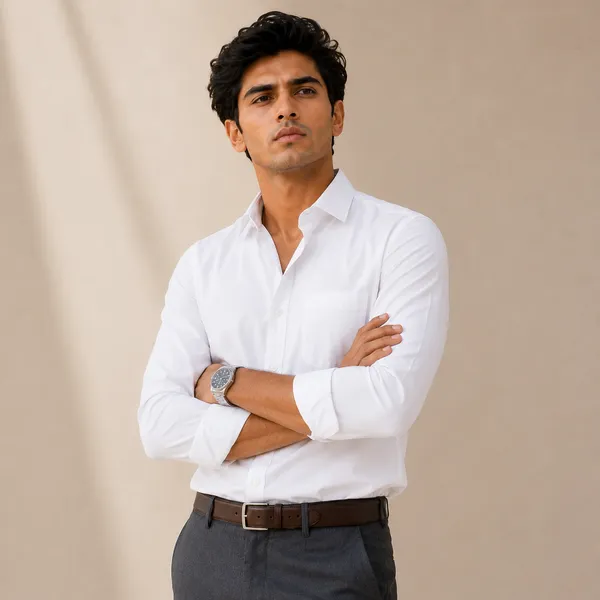 Mens_White_Full_Sleeve_Casual_Shirt