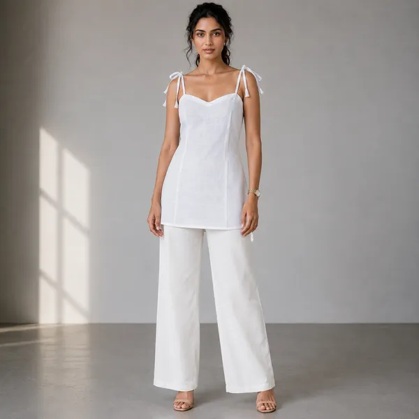 Sweetheart_Neck_Backless_Short_Kurti_White