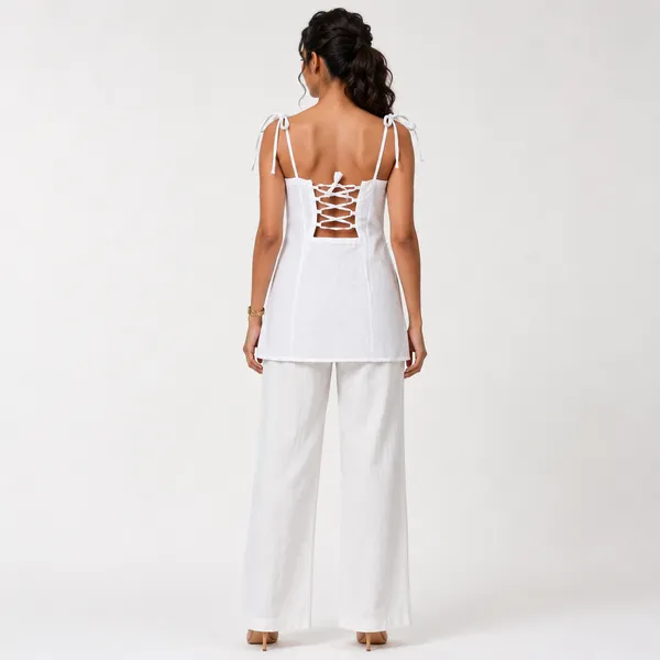 Sweetheart_Neck_Backless_Short_Kurti_White