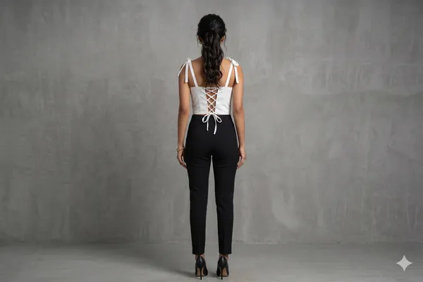 Push_Up_Bustier_Tank_Vest_Top_With_Back_Lace_Up_White