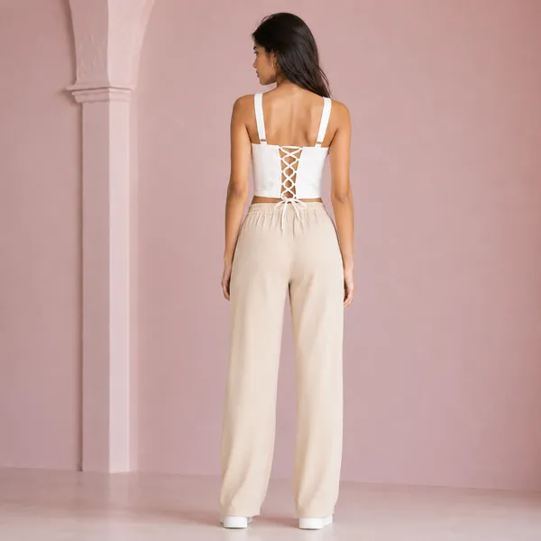 White_Panel_Crop_Top_With_Lace_Up_Back