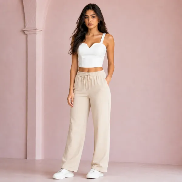 White_Panel_Crop_Top_With_Lace_Up_Back