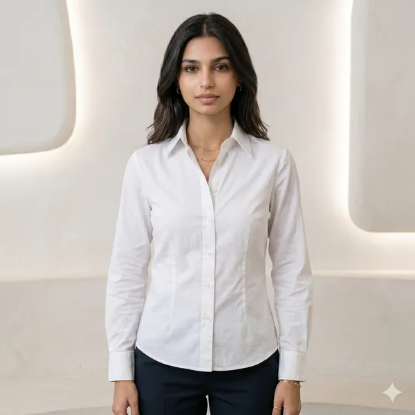 Womens_Full_Sleeve_Button_Down_Shirt_White