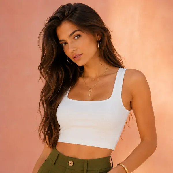 Womens_High_Waisted_Casual_Shorts_Olive