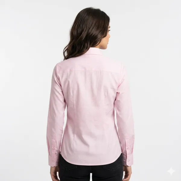 Womens_Full_Sleeve_Button_Down_Shirt_Pink