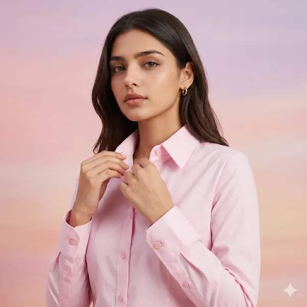 Womens_Full_Sleeve_Button_Down_Shirt_Pink