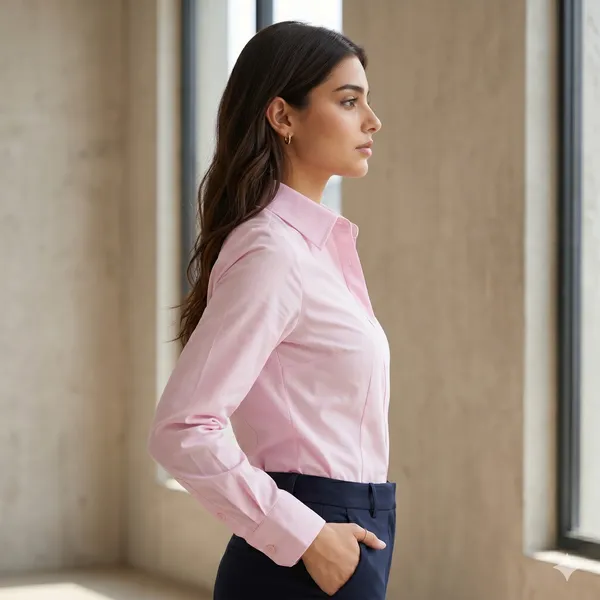 Womens_Full_Sleeve_Button_Down_Shirt_Pink