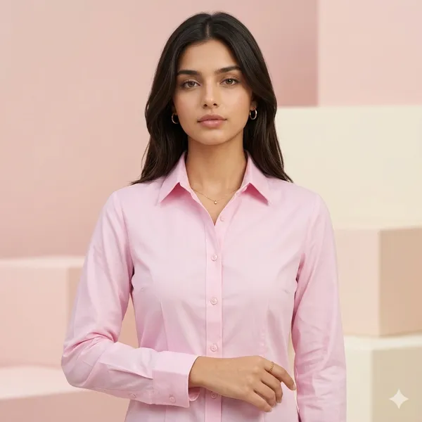 Womens_Full_Sleeve_Button_Down_Shirt_Pink