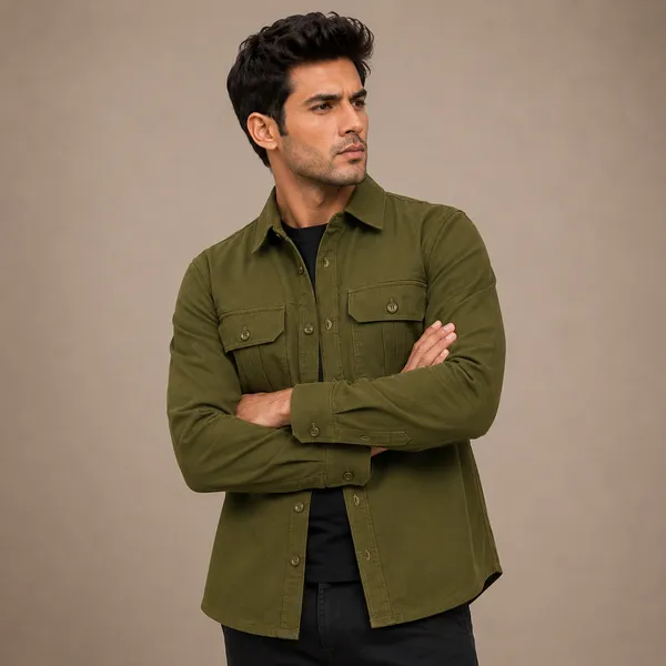 Casual_Mens_Jacket_Olive_Green