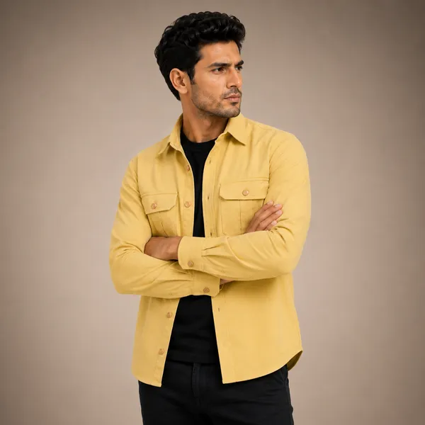 Casual_Mens_Jacket_Yellow