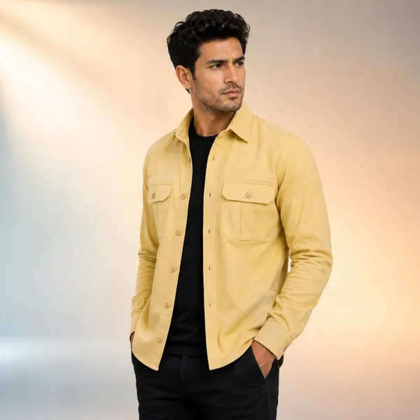 Casual_Mens_Jacket_Yellow