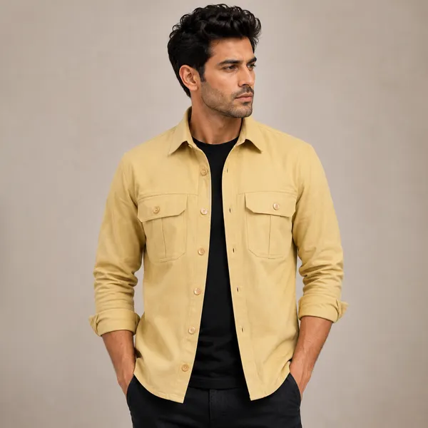 Casual_Mens_Jacket_Yellow