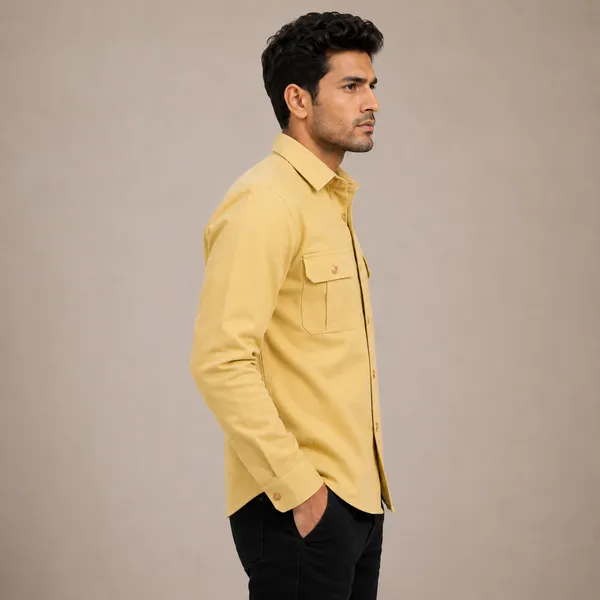 Casual_Mens_Jacket_Yellow