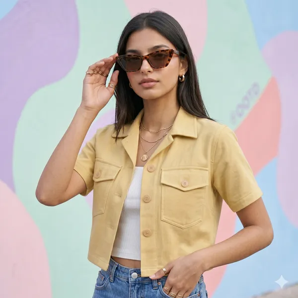 Womens_Crop_Jacket_Yellow