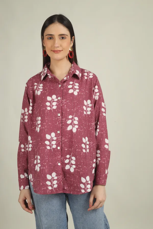 Maroon_Cotton_Regular_Fit_Floral_Print_Shirt_For_Women