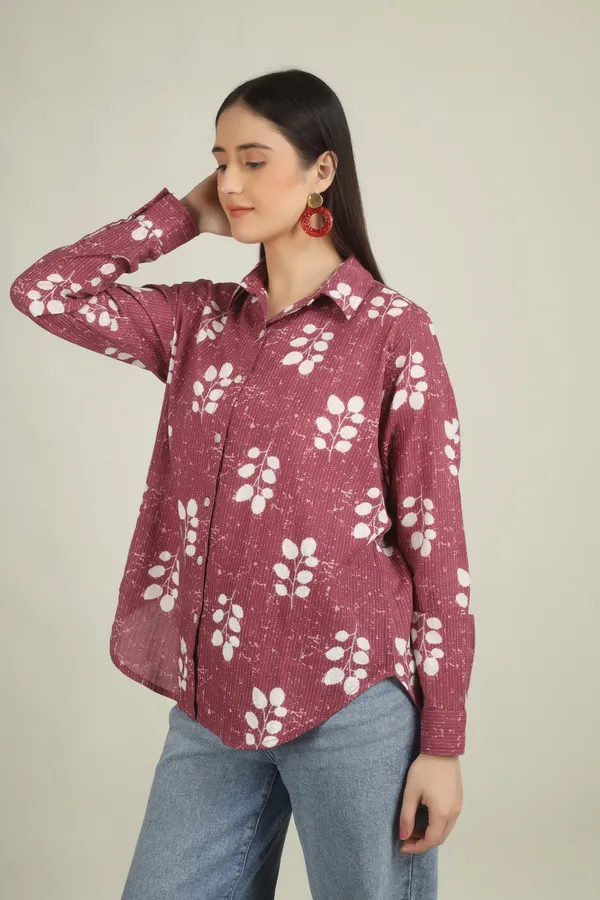 Maroon_Cotton_Regular_Fit_Floral_Print_Shirt_For_Women