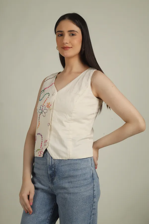 Off_White_Cotton_Relaxed_Fit_Embroidered_Top_For_Women