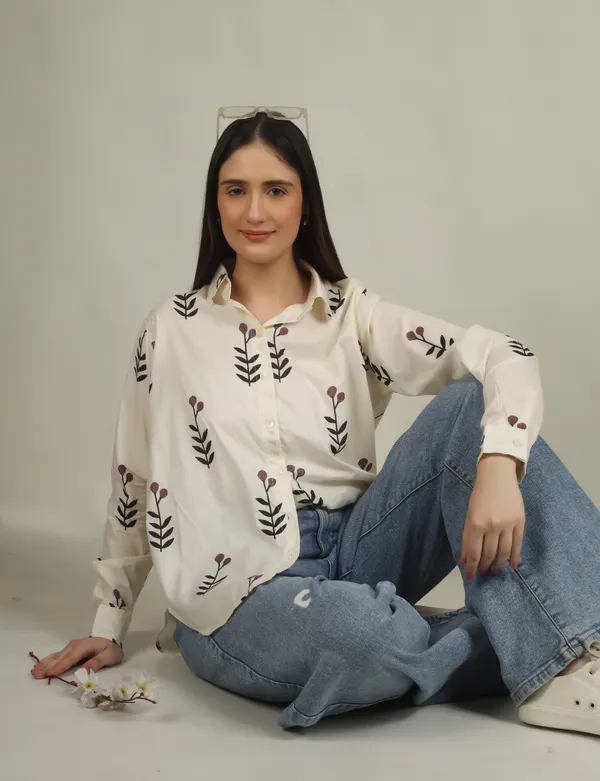 Off_White_Cotton_Relaxed_Fit_Floral_Print_Shirt_For_Women