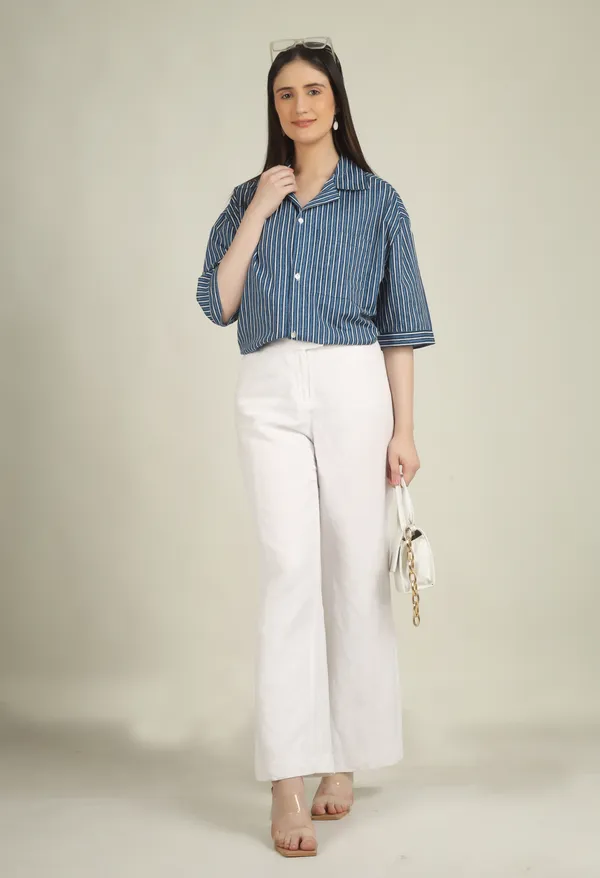 Navy_Blue_Cotton_Relaxed_Fit_Striped_Shirt_For_Women