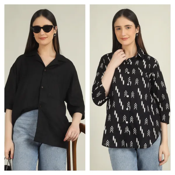Black_Cotton_Shirt_Duo_|_Pack_Of_2