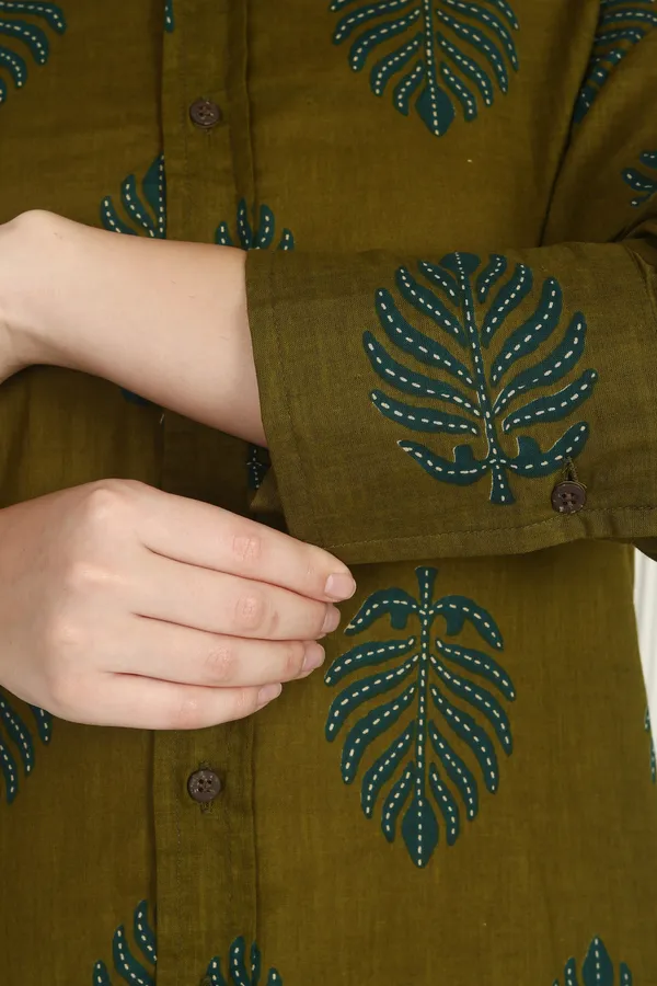 Women_Afghani_Olive_Printed_Co-Ord_Set