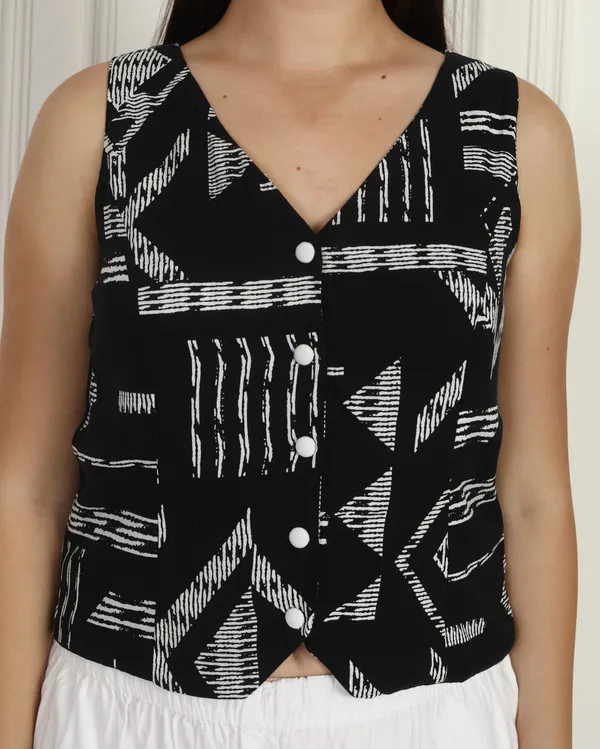 Women_Black_WaistCoat