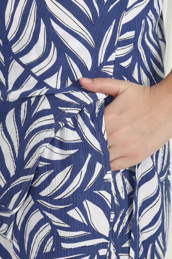 Women_Blue_White_Printed_Co-Ord_Set