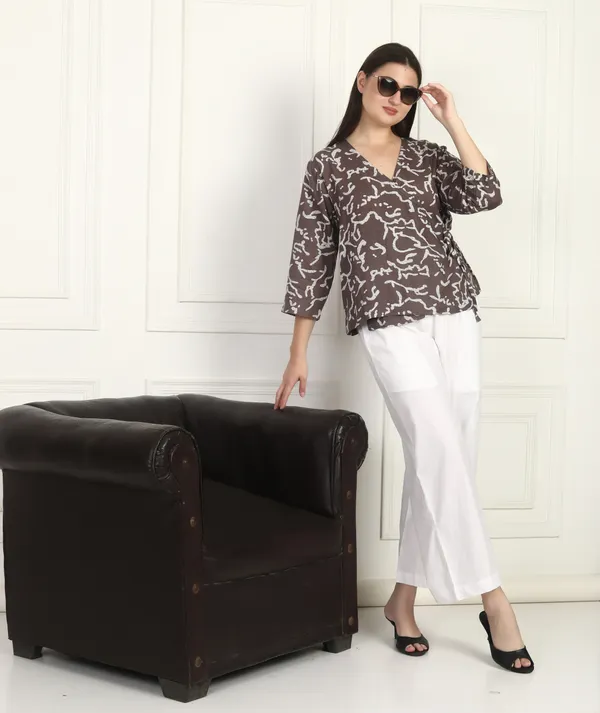 Women_Choco_Wrap_Top