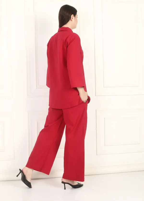 Women_Fuchsia_Co-Ord_Set