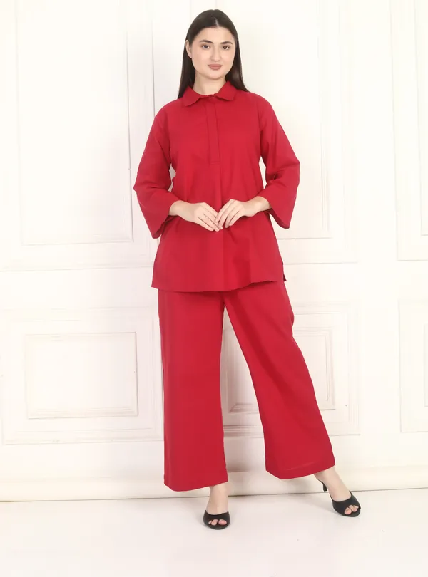 Women_Fuchsia_Co-Ord_Set