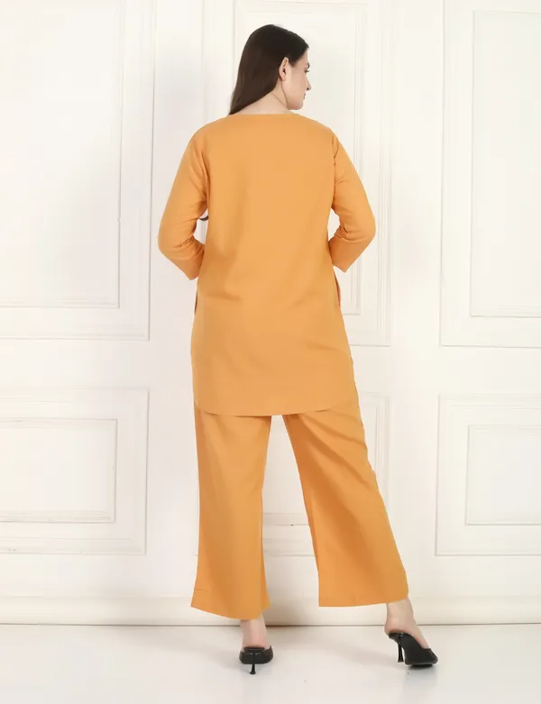 Women_MustardYlw_Co-ord_set
